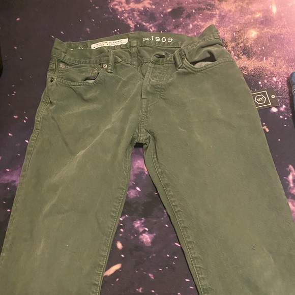 Green jeans - Picture 2 of 2